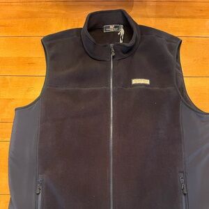 Men's Vineyard Vines Fleece Vest in Navy (Size XXL) - Never Worn